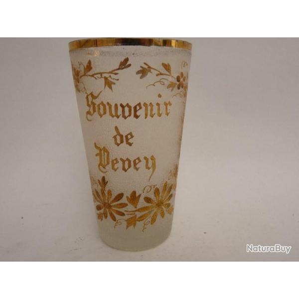Verre souvenir maill VEVEY