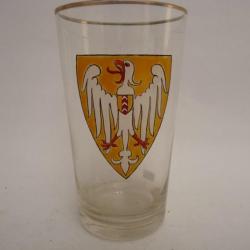 Verre souvenir émaillé NEUCHATEL