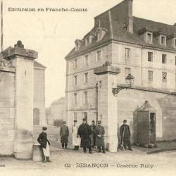 CPA 25 DOUBS Besançon Franche Comté Caserne Ruty