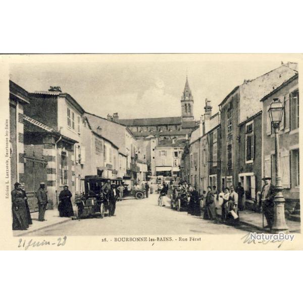 CPA 52 HAUTE MARNE BOURBONNE LES BAINS Rue Frat