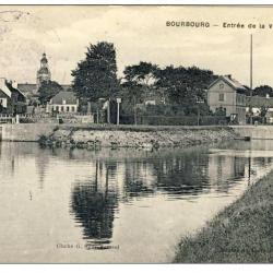 CPA 59 Nord Bourbourg Entrée de la ville