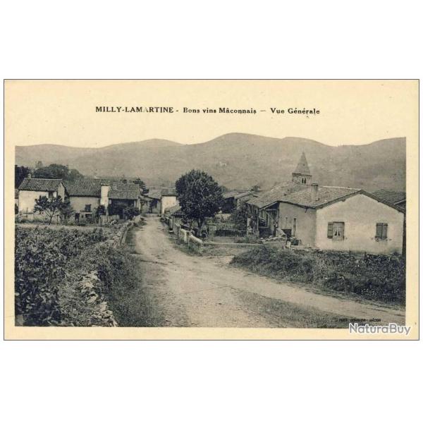 CPA 71 SAONE ET LOIRE MILLY LAMARTINE Vins