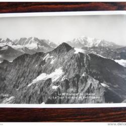 CPA Suisse Valais Mt Blanc La Tour Salière et Bel Oiseau