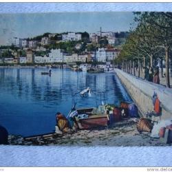 CPA Suisse Tessin Lugano Quai et Hôtels Lavandières