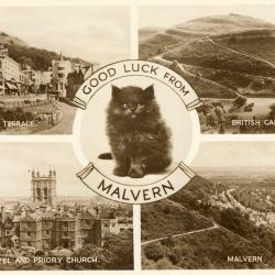 CP Royaume-Uni Angleterre England Good luck Malvern