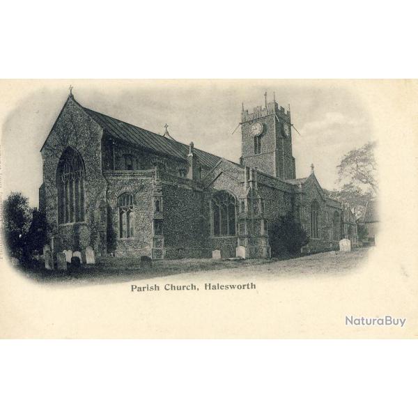 CPA Royaume-Uni Angleterre Parish Church Halesworth