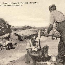 CPA MAROC El Boroudj Frankreich N° 68 Camp de Prisonniers