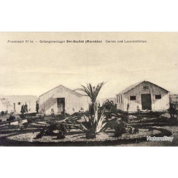 CPA MAROC Ber-Rechid Frankreich N 64 Camp de Prisonniers