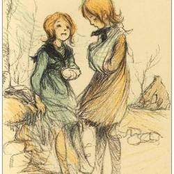 CPA illustrée POULBOT Petits Français N°57 Guerre