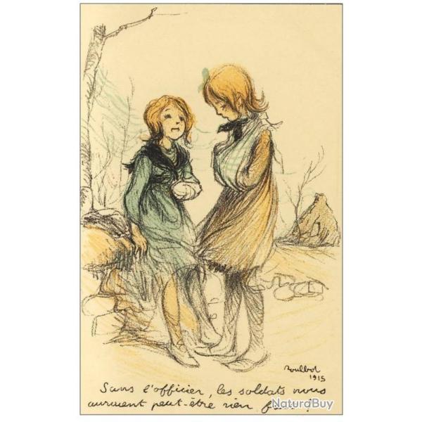 CPA illustre POULBOT Petits Franais N57 Guerre