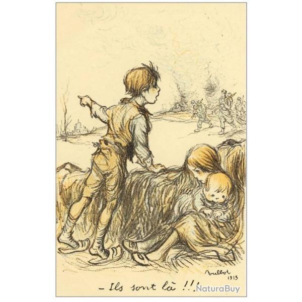 CPA illustre POULBOT Petits Franais N61 Guerre