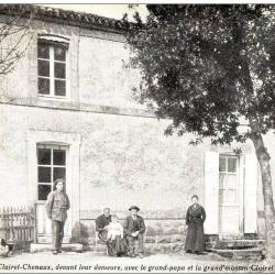 CPA 85 VENDEE MERVENT CLAIRET Soldat Aveugle