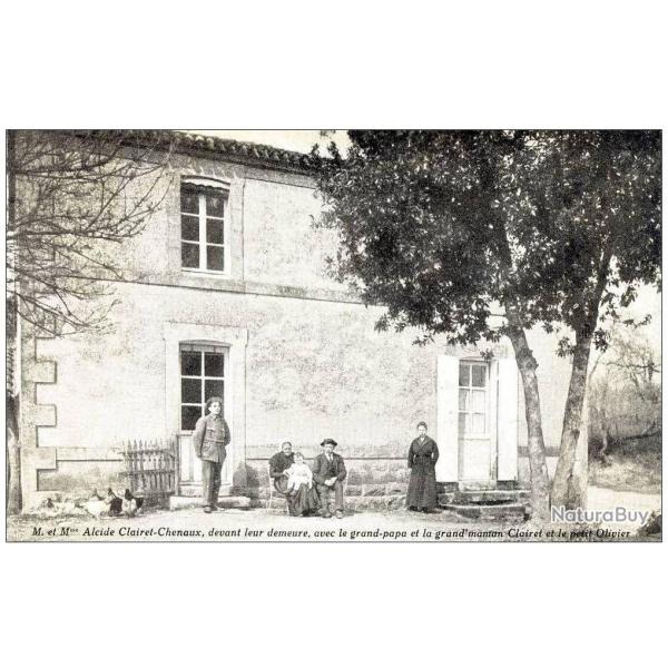 CPA 85 VENDEE MERVENT CLAIRET Soldat Aveugle