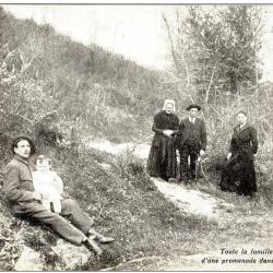 CPA 85 VENDEE MERVENT Clairet Soldat Aveugle Guerre