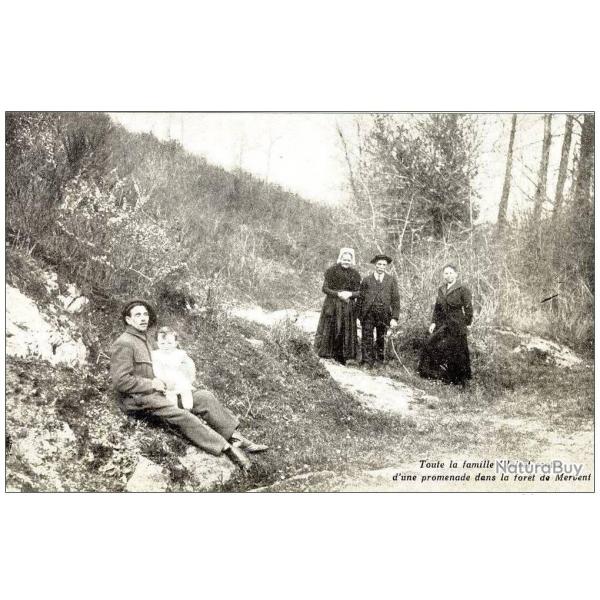 CPA 85 VENDEE MERVENT Clairet Soldat Aveugle Guerre