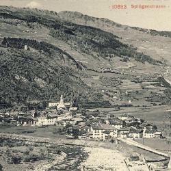 CPA SUISSE GRISONS 10683 Splügenstrasse Andeer