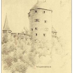 CPA illustrée Suisse Grisons Wildenstein 1915