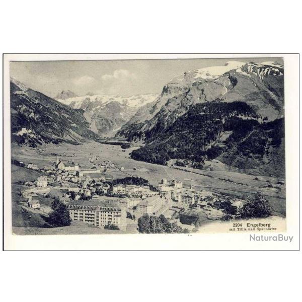CPA Suisse Obwald Engelberg mit Titlis und Spannrter
