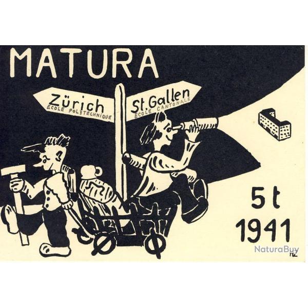 CPA Suisse St Gallen Ecole Baccalaurat Matura 1941
