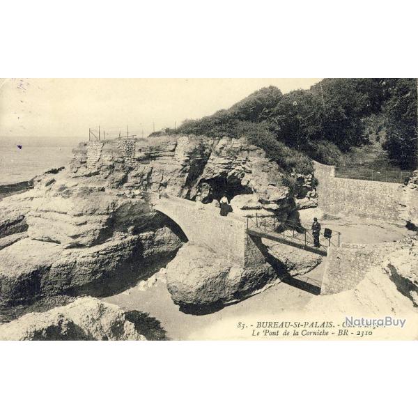 CPA 29 FINISTERE BUREAU St PALAIS Cte d'Argent