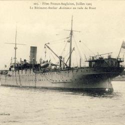 CPA 29 FINISTERE BREST 205 Fêtes Franco-Anglaises
