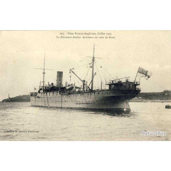 CPA 29 FINISTERE BREST 205 Ftes Franco-Anglaises