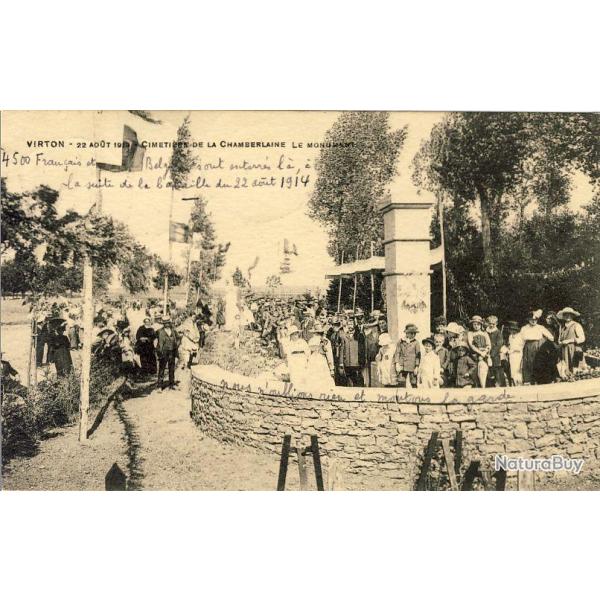 CPA Belgique Virton 1919 Cimetire de la Chamberlaine