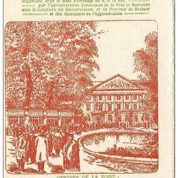 CP Belgique BRUXELLES 1ère Foire Commerciale 1920