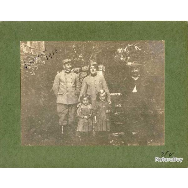 Photographie Ancienne Guerre Sncourt