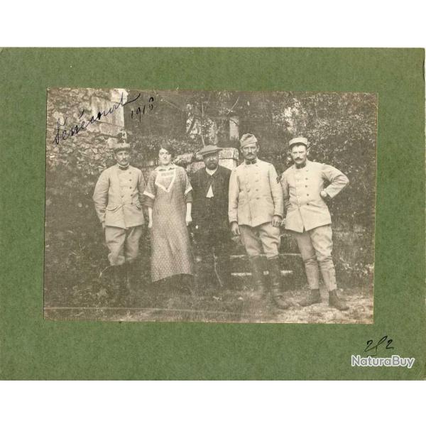 Photographie Ancienne Guerre Sncourt