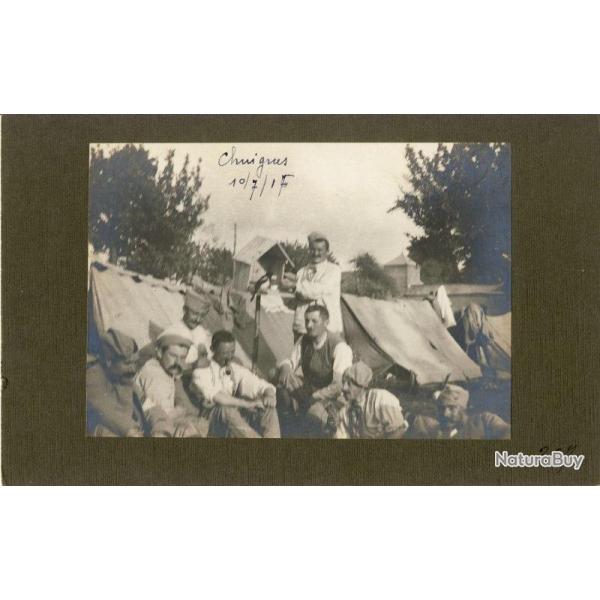 Photographie Ancienne Guerre 80 Somme Chuignes