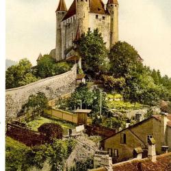 CPA SUISSE BERNE Thun Schloss Château