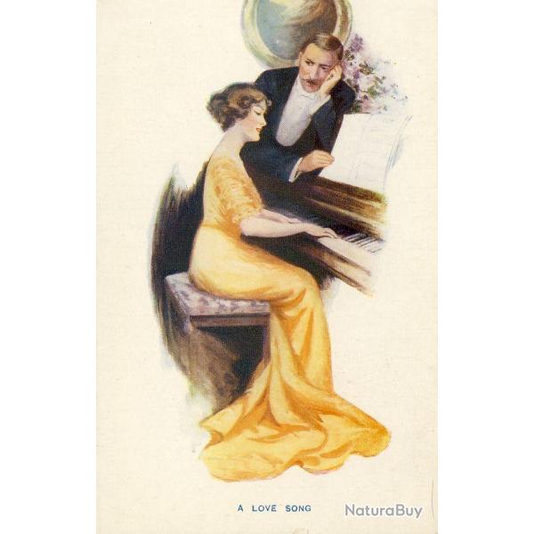 CPA illustre HORSFALL Mary Amour femme Love Lady