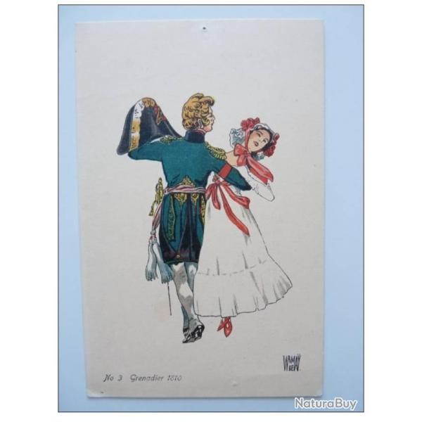 CPA Illustre W. de MAY N3 Grenadier 1810 Danse