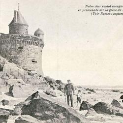 CPA Militaria Aveugle Famille du Rameau d'Olivier N°70