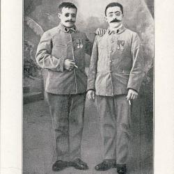 CPA Militaria Aveugle Famille du Rameau d'Olivier N°14