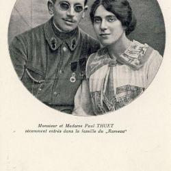 CPA Militaria Aveugle Famille du Rameau d'Olivier N°36