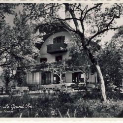 CPA Suisse Vaud Blonay Le Grand Pré Crèmerie 1952
