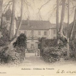 CPA Suisse Vaud Aubonne Château de Trèvelin 1907