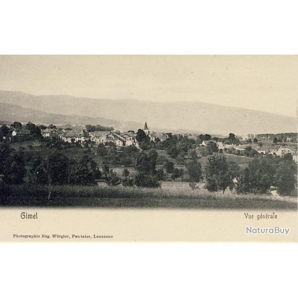 CPA Suisse Vaud Gimel vue gnrale