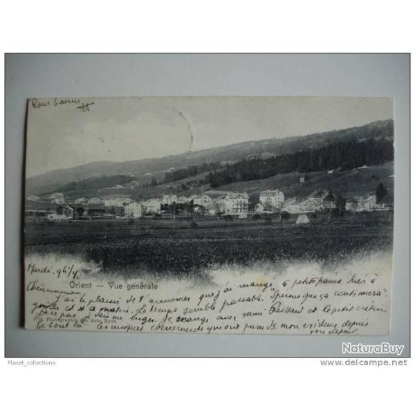 CPA Suisse Vaud ORIENT Vue gnrale 1904