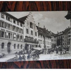 CP Suisse Berne Bienne Hôtel de Ville Place marché