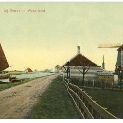 CP Holland Pays-Bas Waterland Watermolen Moulin