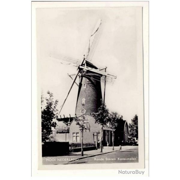 CP photo Pays-Bas Mooi Nederland Korenmolen Moulin
