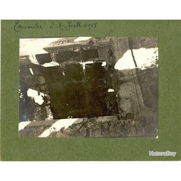 Photographie ancienne guerre Ville sur Tourbe Tauxires