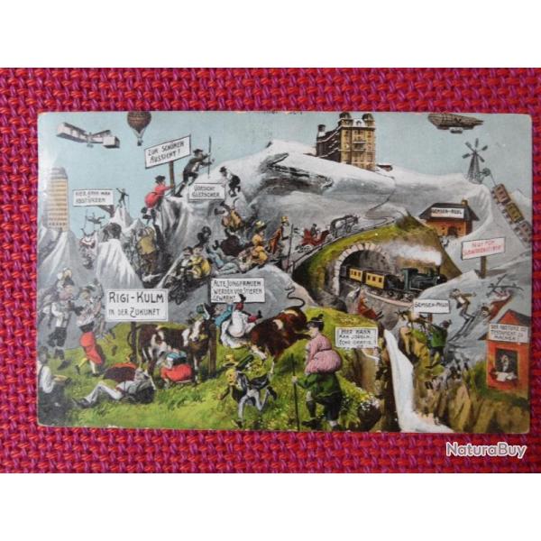 CPA Suisse Berne Illustre Langnau 1912