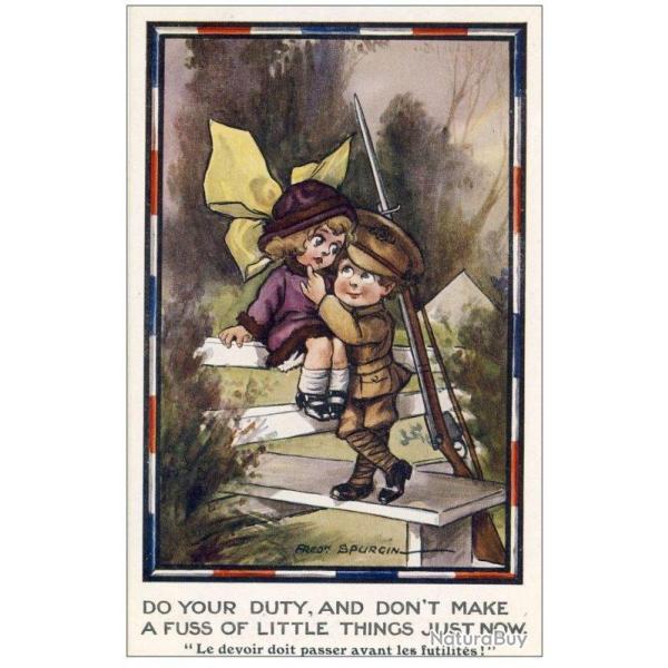 CPA Illustrateur SPURGIN STEADFAST N939