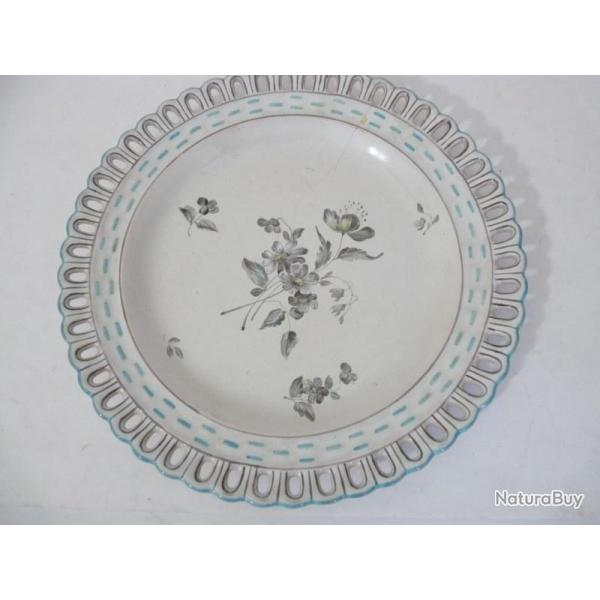 Assiette faence Gall St Clment