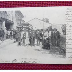 CPA 01 Ain THOIRY - L´Hôtel Léger Fiacre 1905