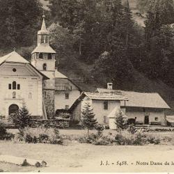 CPA 74 Haute-Savoie Notre dame de la Gorge - Église
